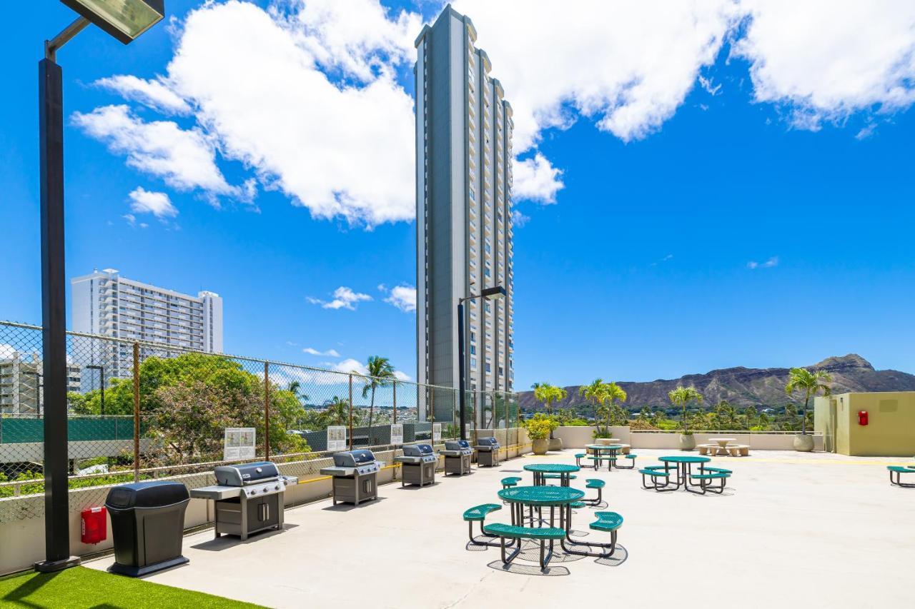 Апартаменты Cozy & Diamond Head View At Waikiki With Parking Гонолулу Экстерьер фото