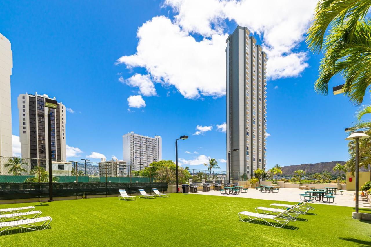 Апартаменты Cozy & Diamond Head View At Waikiki With Parking Гонолулу Экстерьер фото