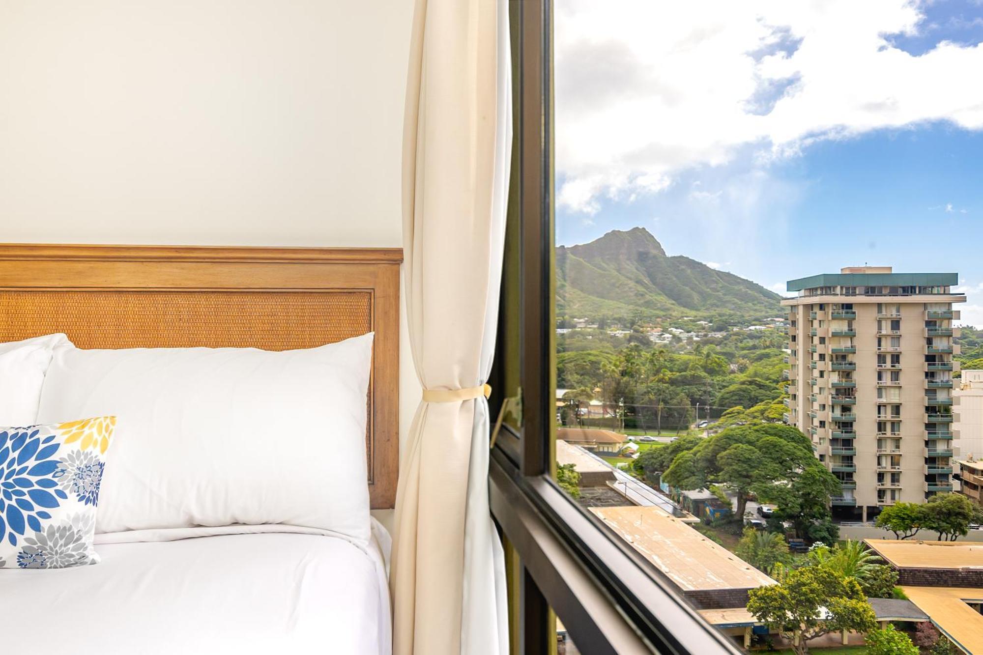 Апартаменты Cozy & Diamond Head View At Waikiki With Parking Гонолулу Экстерьер фото